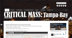 Desktop Screenshot of criticalmasstampabay.com